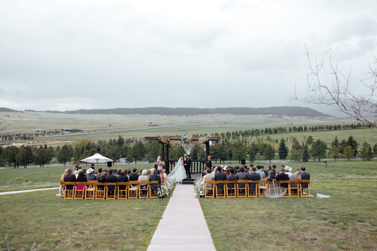 Photograph 1 from Brecklyn + Mason’s wedding in Larkspur, Colorado