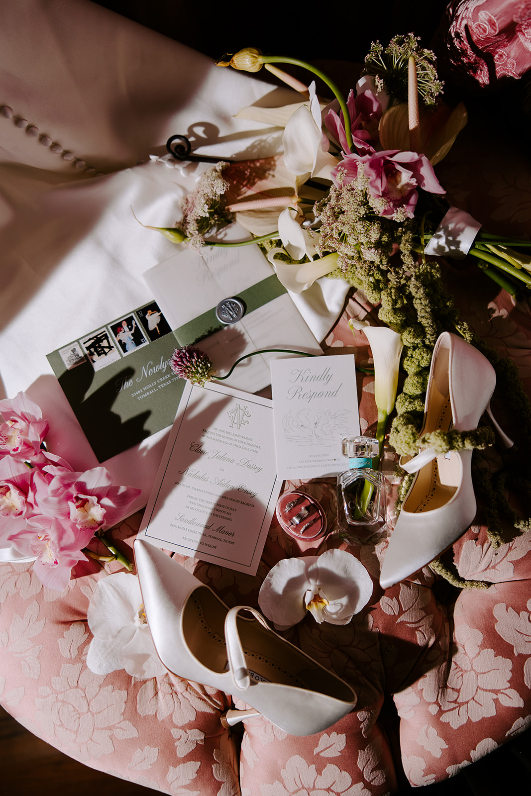 Claire and Nick's Sandlewood Manor wedding: Details, selected photograph 47