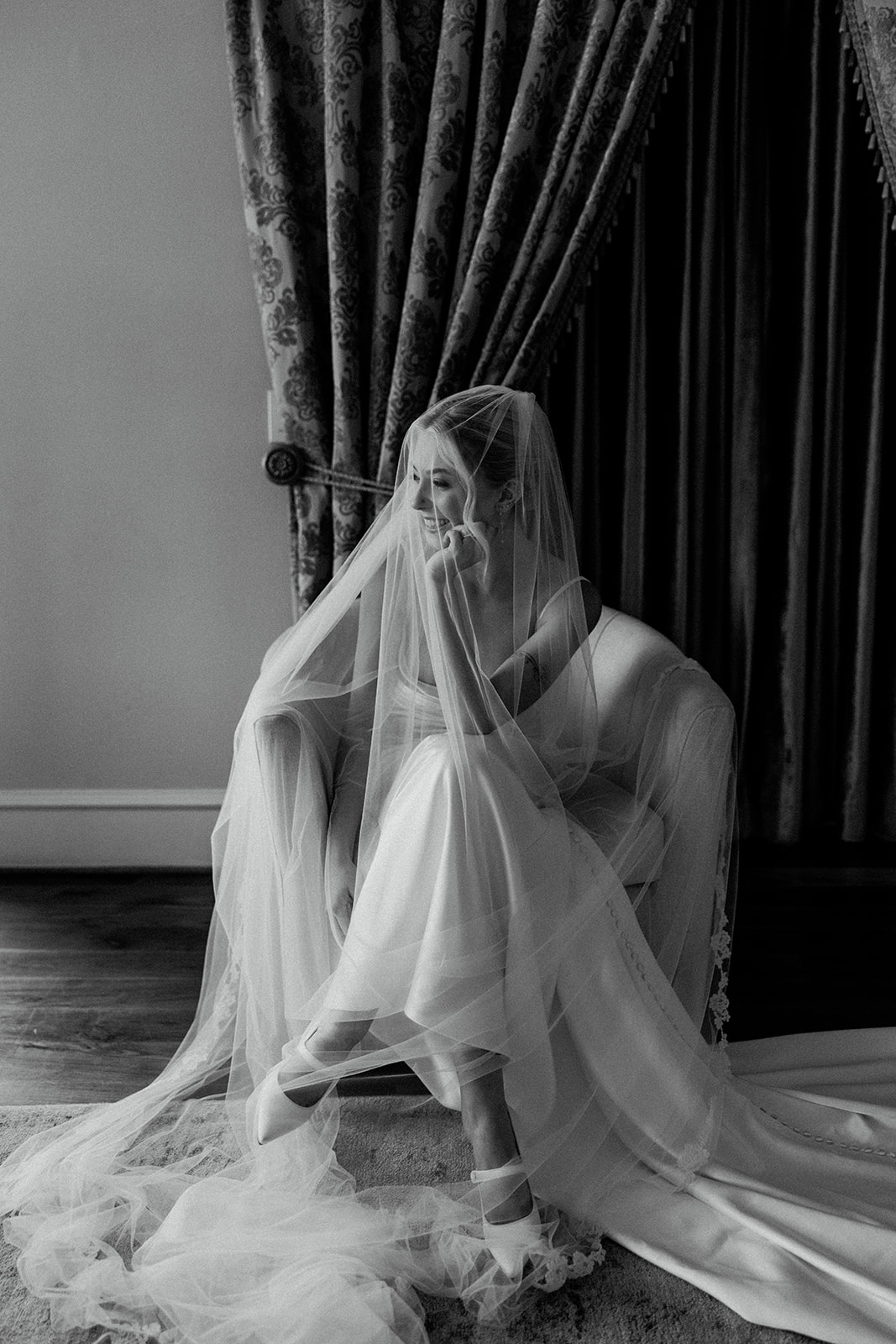 Claire and Nick's Sandlewood Manor wedding: Bridals, selected photograph 211