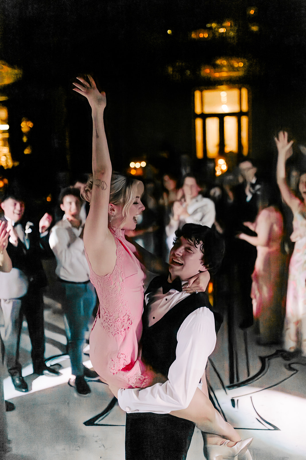 Claire and Nick's Sandlewood Manor wedding: Dance Floor + Exit, selected photograph 1099