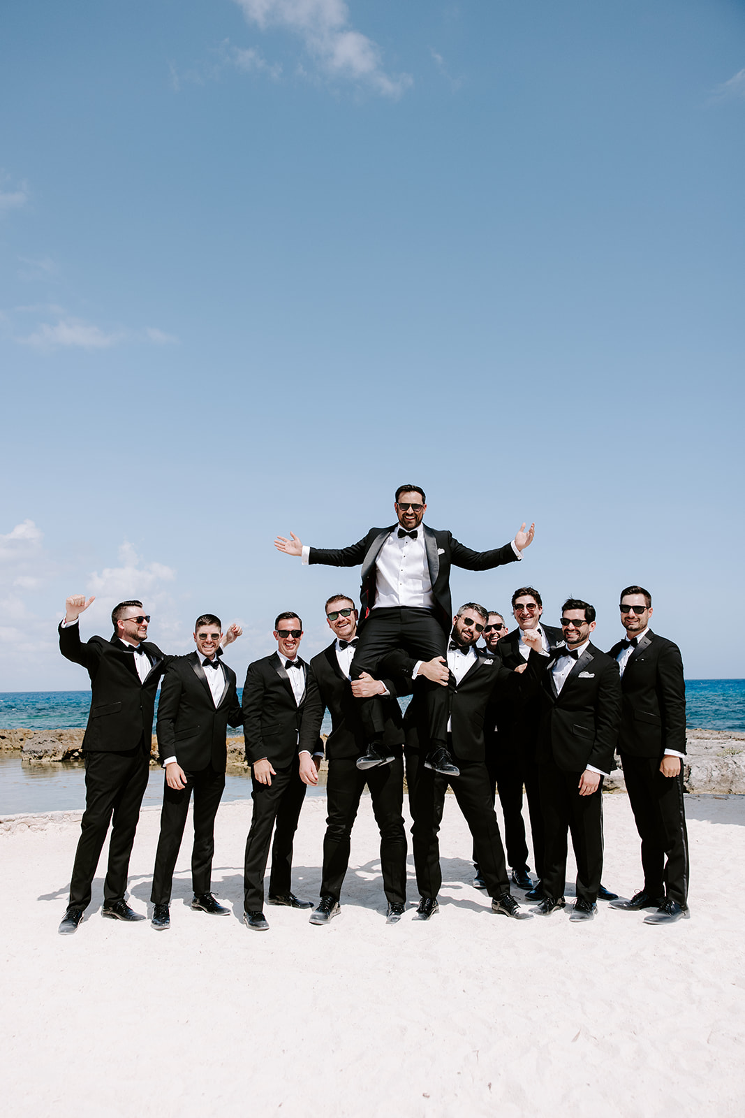 Gabby and Anthony's Riviera Maya wedding: Wedding Party, selected photograph 699