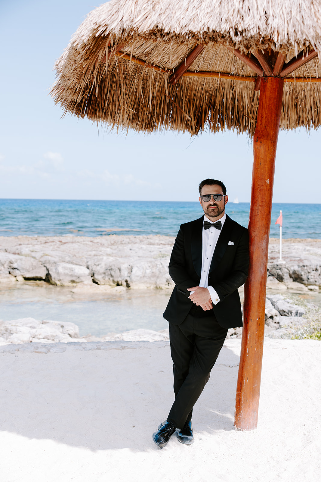 Gabby and Anthony's Riviera Maya wedding: Bride & Groom, selected photograph 983