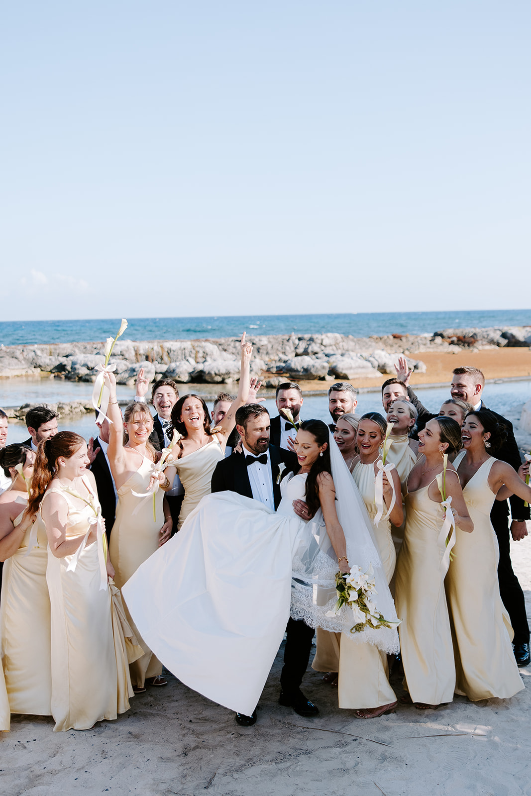 Gabby and Anthony's Riviera Maya wedding: Wedding Party, selected photograph 751