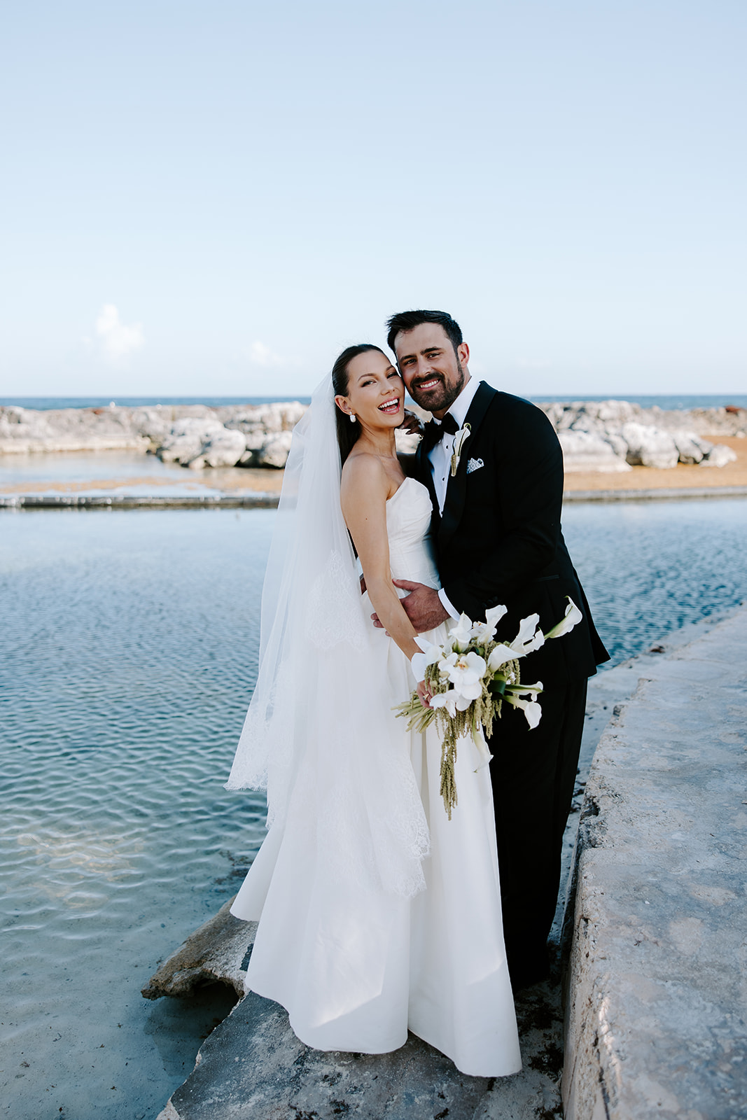 Gabby and Anthony's Riviera Maya wedding: Bride & Groom, selected photograph 998