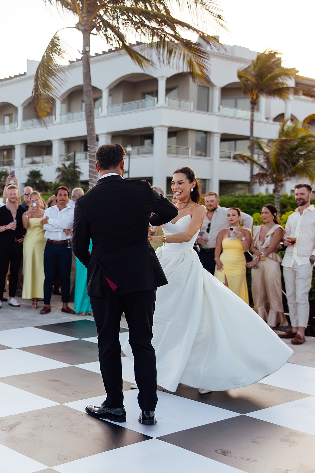 Gabby and Anthony's Riviera Maya wedding: Reception, selected photograph 1144