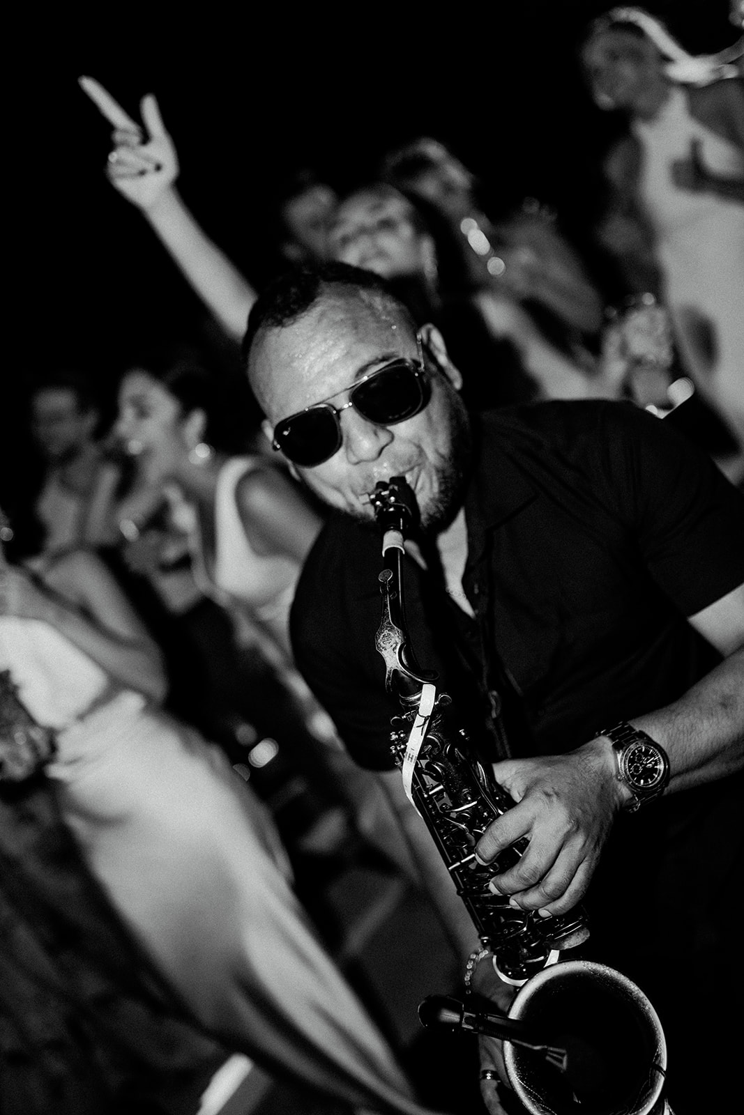 Gabby and Anthony's Riviera Maya wedding: Reception, selected photograph 1582