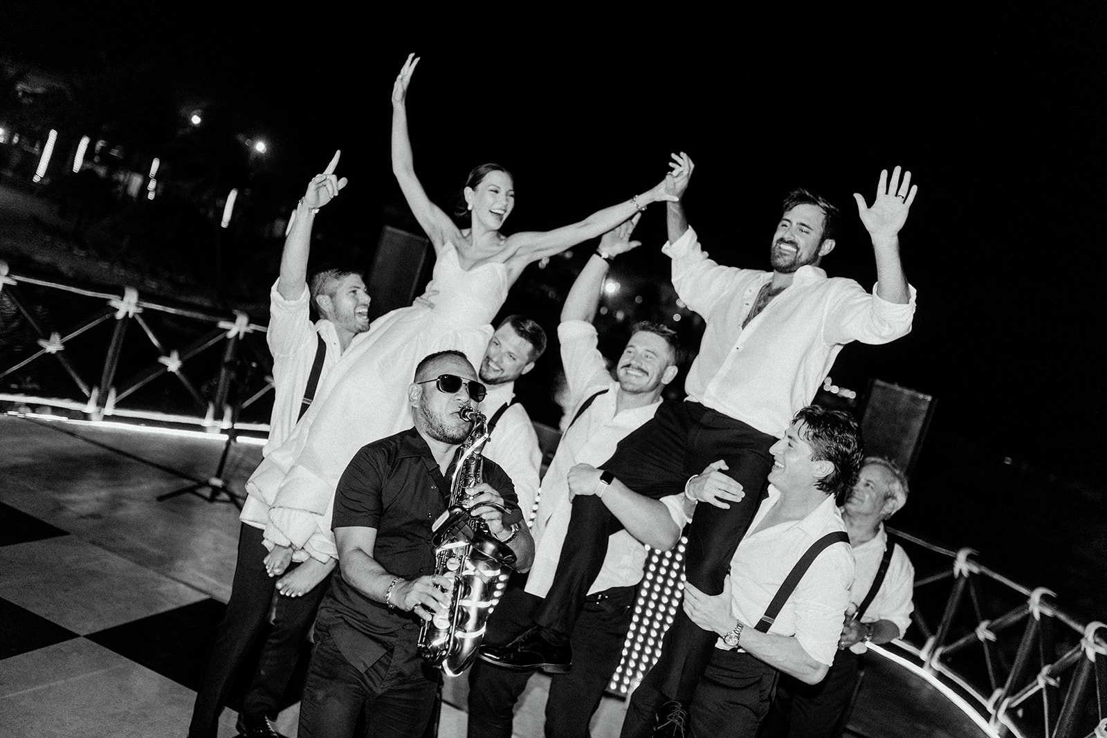 Gabby and Anthony's Riviera Maya wedding: Reception, selected photograph 1587