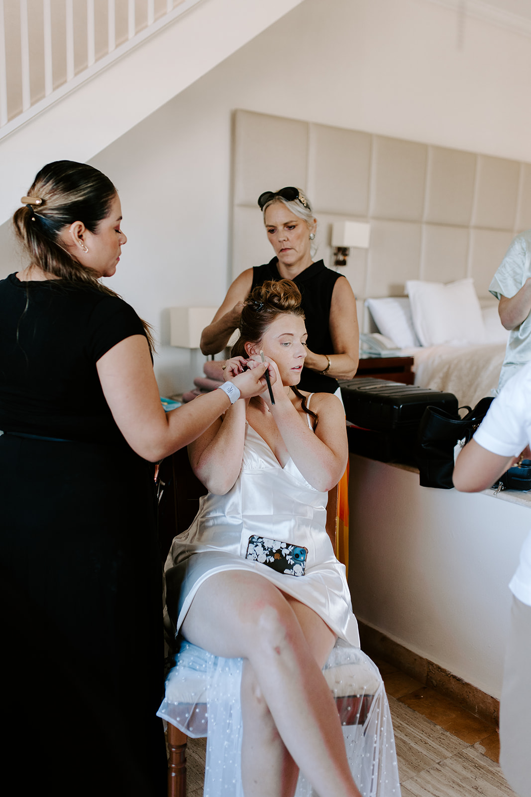 Kennedy and Oscar's Cancun wedding: Getting Ready, selected photograph 66