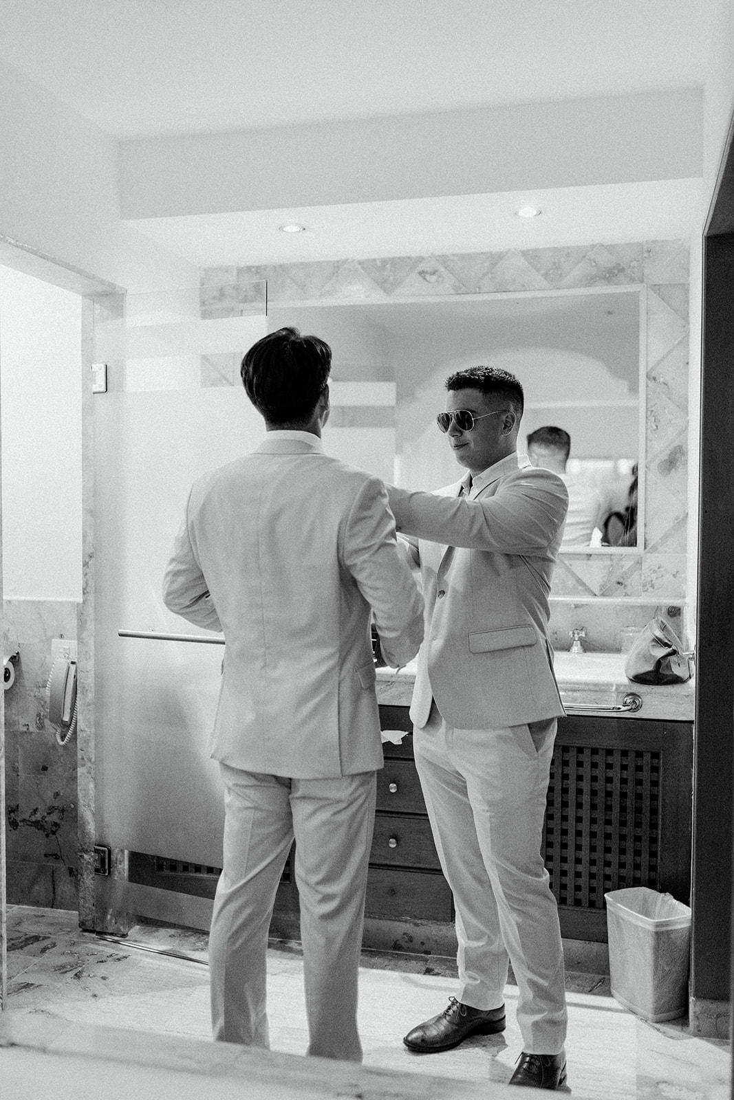 Kennedy and Oscar's Cancun wedding: Getting Ready, selected photograph 74