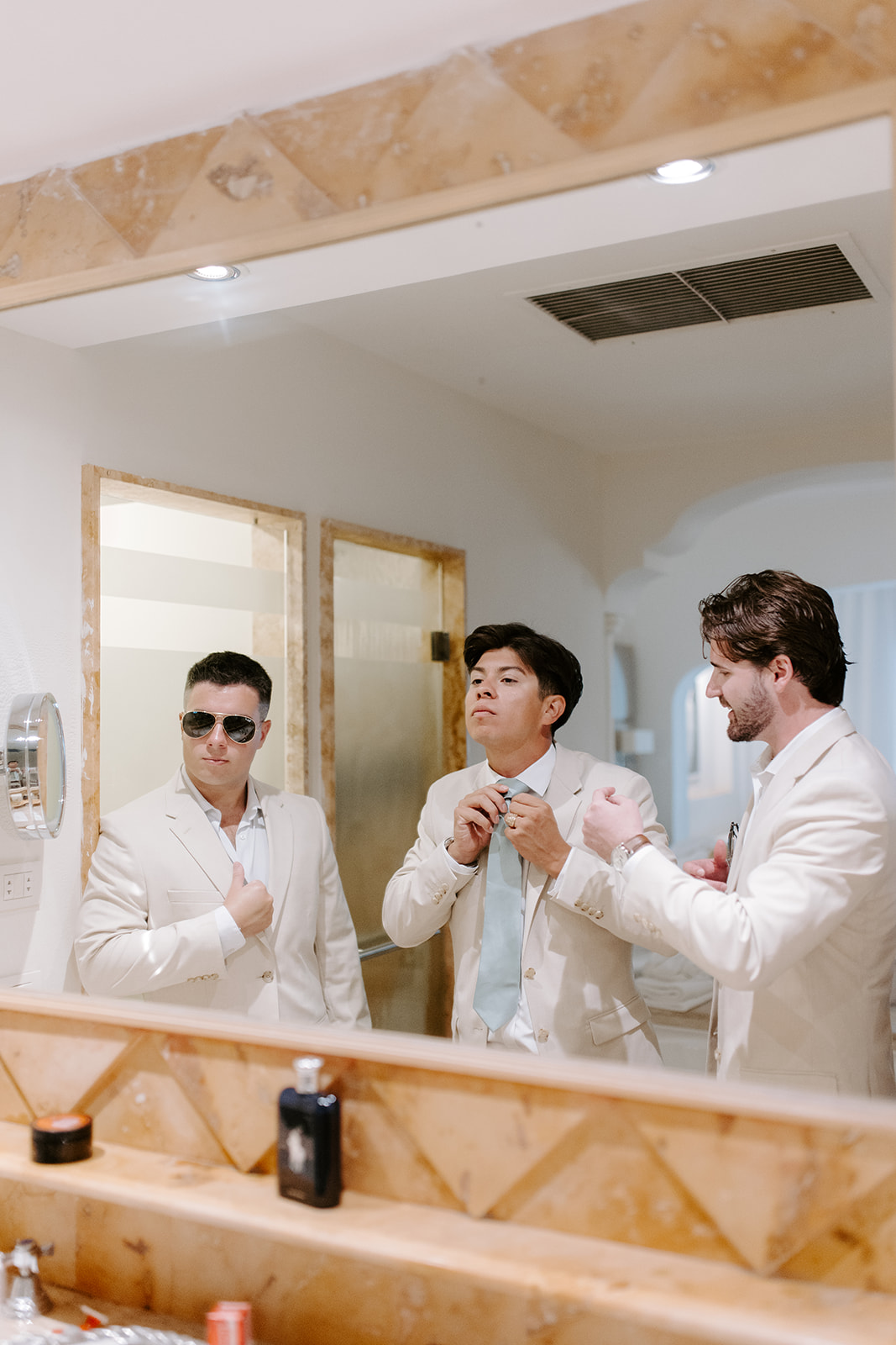 Kennedy and Oscar's Cancun wedding: Getting Ready, selected photograph 85