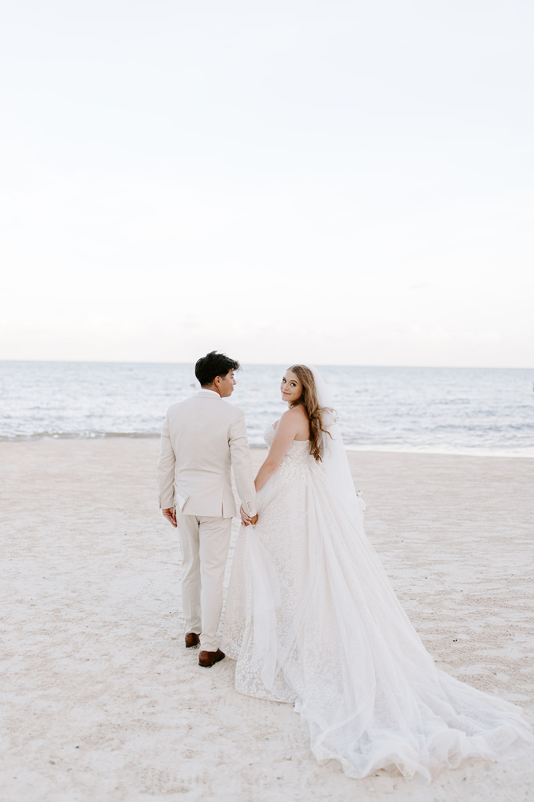 Kennedy and Oscar's Cancun wedding: Bride & Groom, selected photograph 650