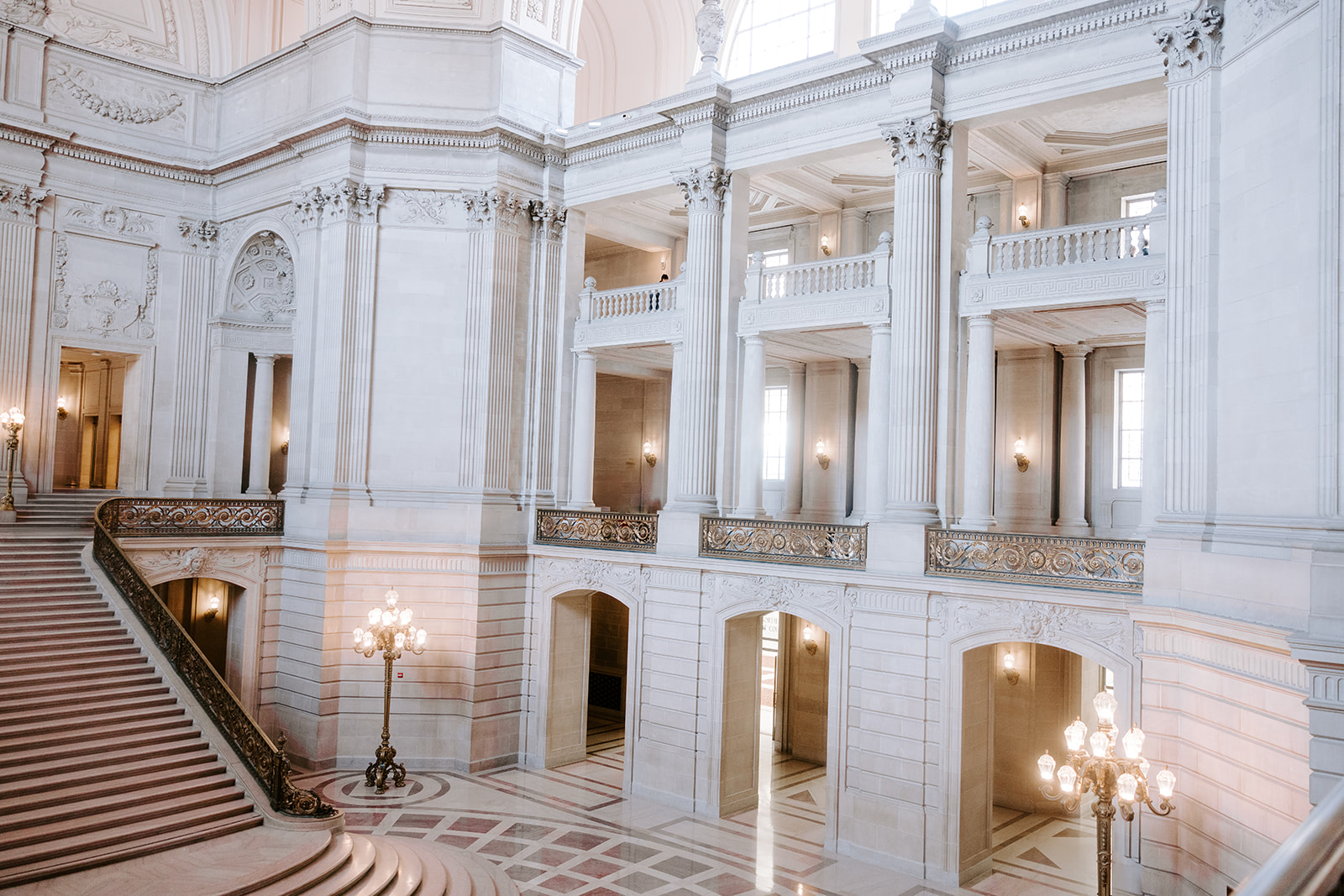 Loghan and Scotty's San Francisco wedding: City Hall - Ceremony, selected photograph 242