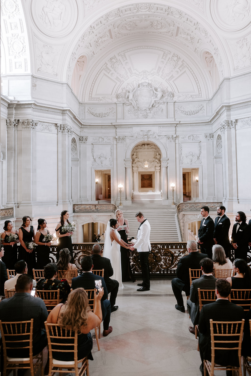 Loghan and Scotty's San Francisco wedding: City Hall - Ceremony, selected photograph 272