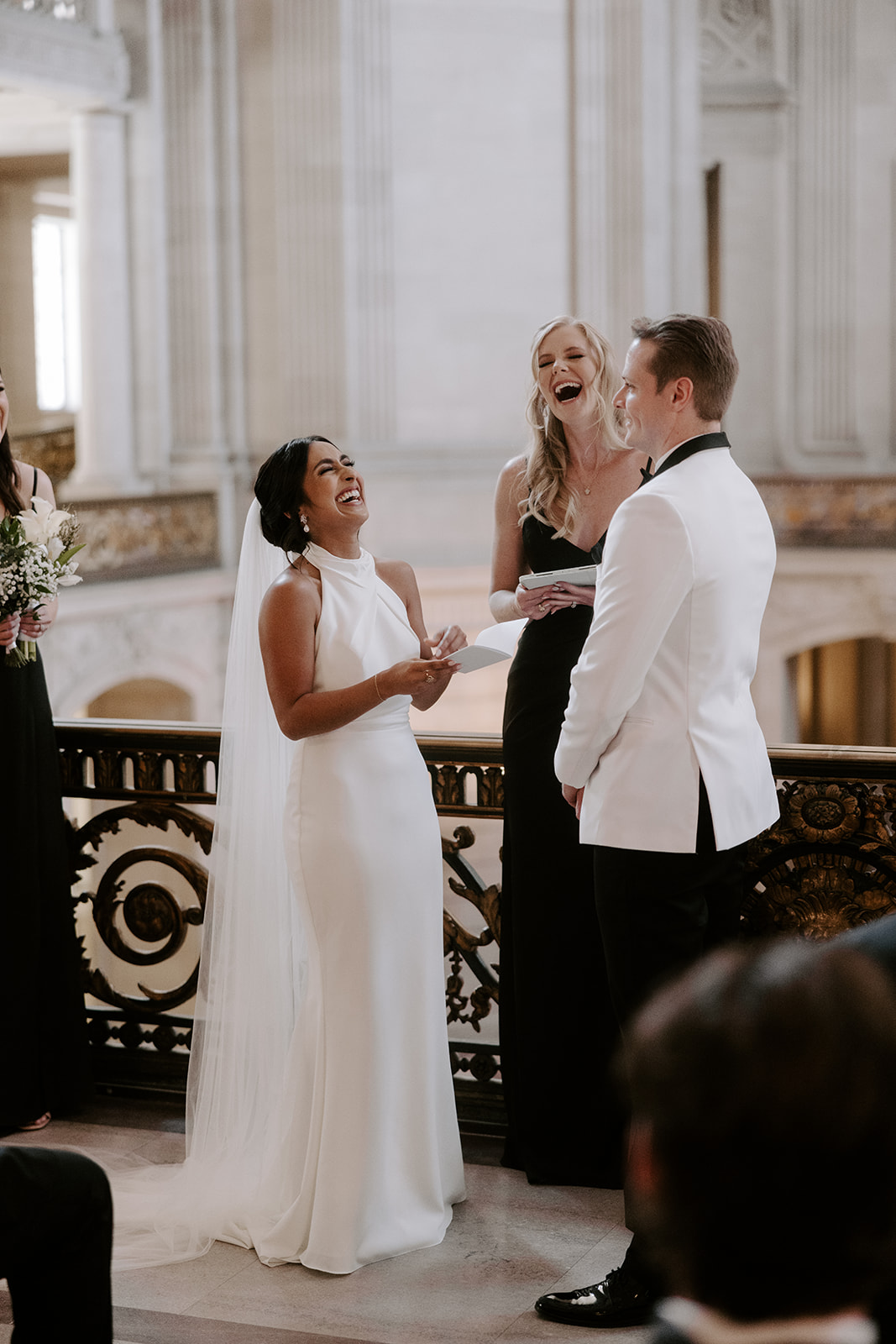 Loghan and Scotty's San Francisco wedding: City Hall - Ceremony, selected photograph 290