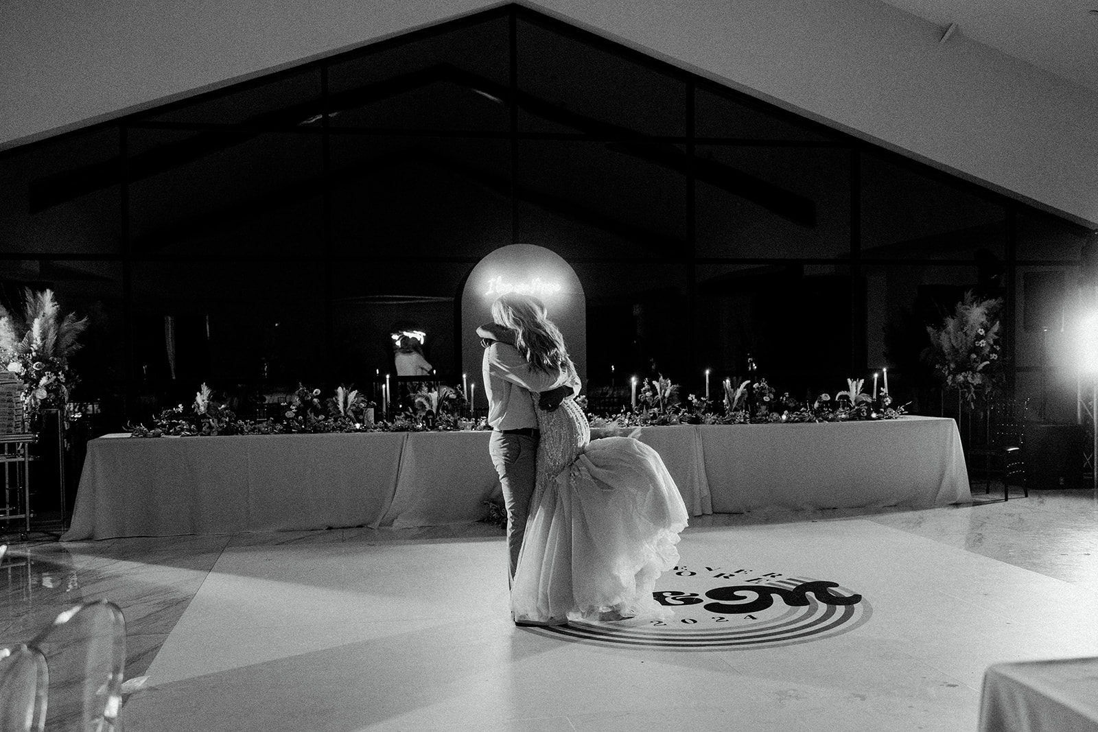 Madi and Brian's wedding at The Homestead: Reception, selected photograph 1758