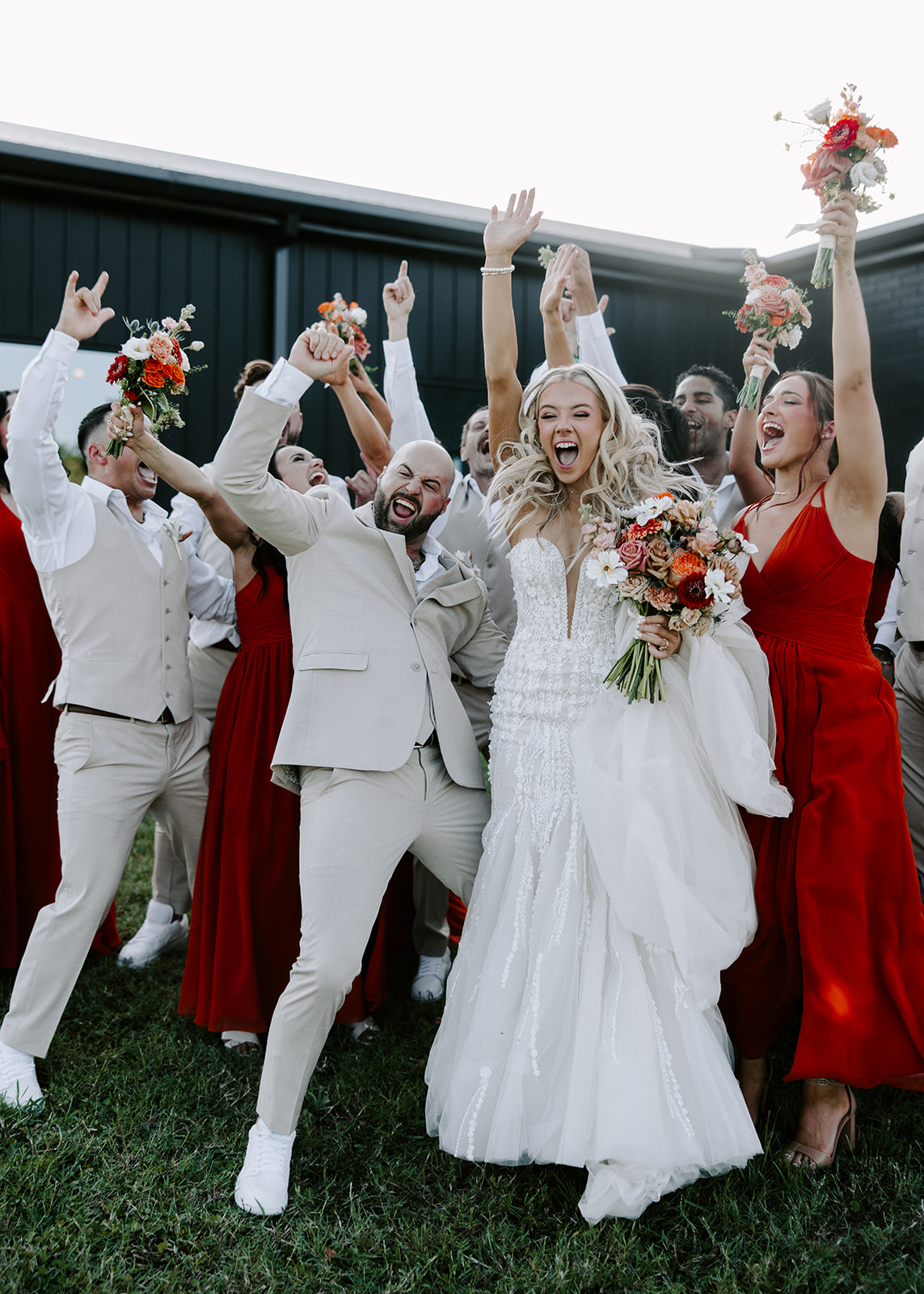 Madi and Brian's wedding at The Homestead: Wedding Party, selected photograph 890