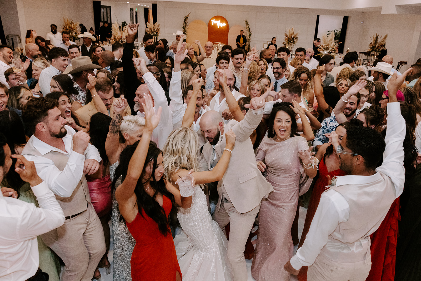 Madi and Brian's wedding at The Homestead: Reception, selected photograph 1289