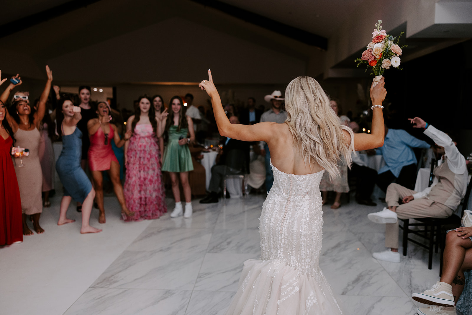 Madi and Brian's wedding at The Homestead: Reception, selected photograph 1527