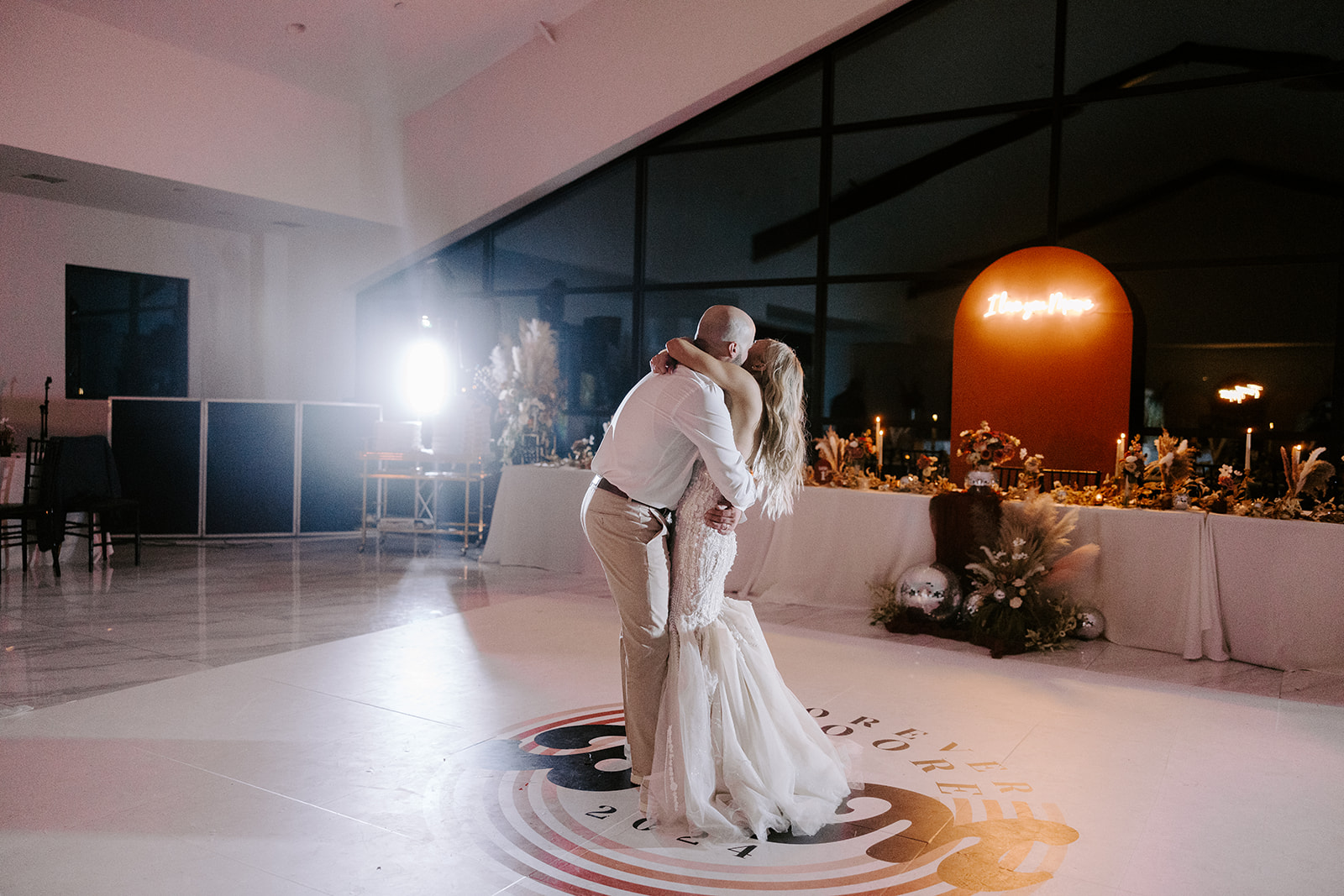 Madi and Brian's wedding at The Homestead: Reception, selected photograph 1743