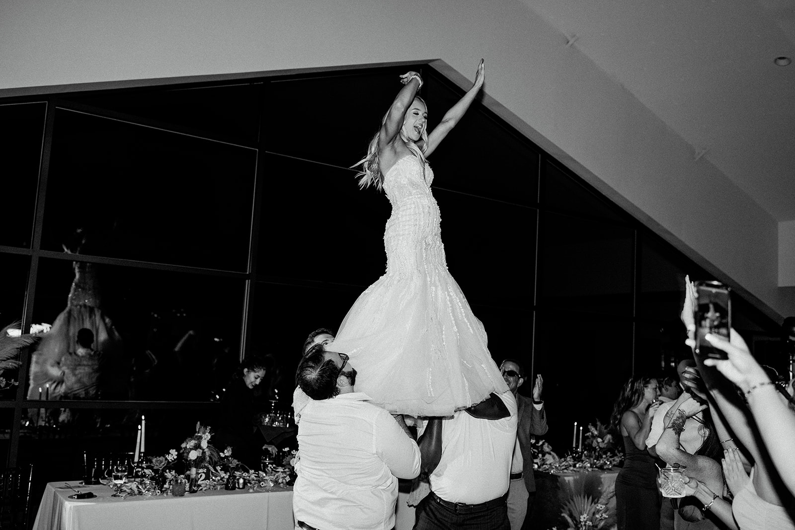Madi and Brian's wedding at The Homestead: Reception, selected photograph 1487