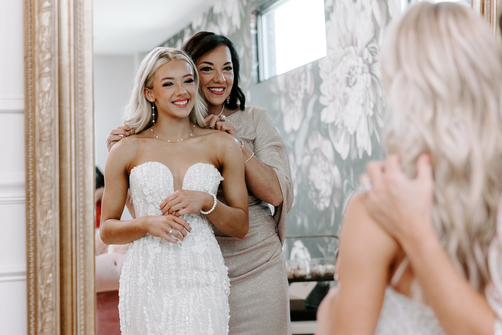 Madi and Brian's wedding at The Homestead: Getting Ready, selected photograph 239