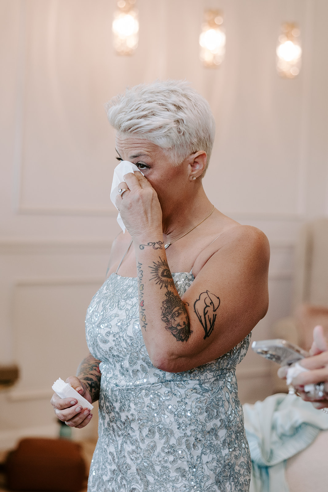 Madi and Brian's wedding at The Homestead: Getting Ready, selected photograph 314