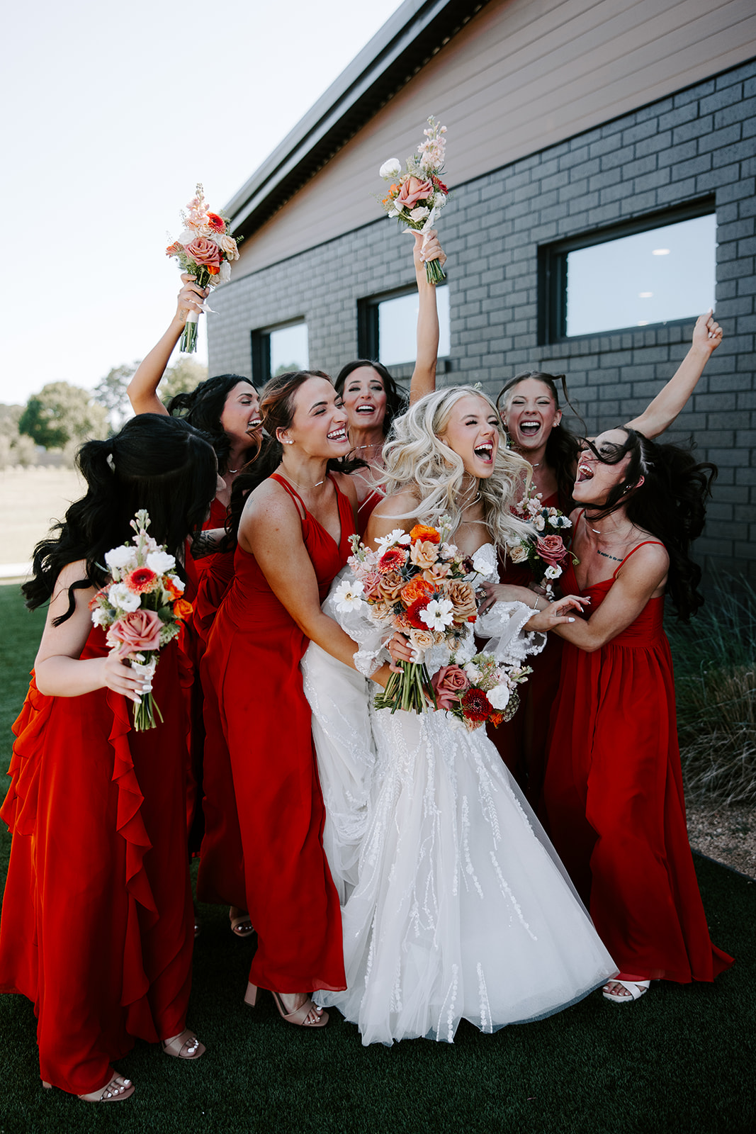 Madi and Brian's wedding at The Homestead: Wedding Party, selected photograph 734