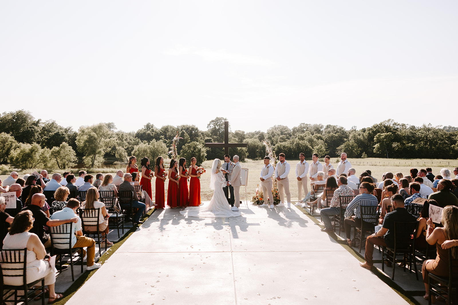 Madi and Brian's wedding at The Homestead: Ceremony, selected photograph 594