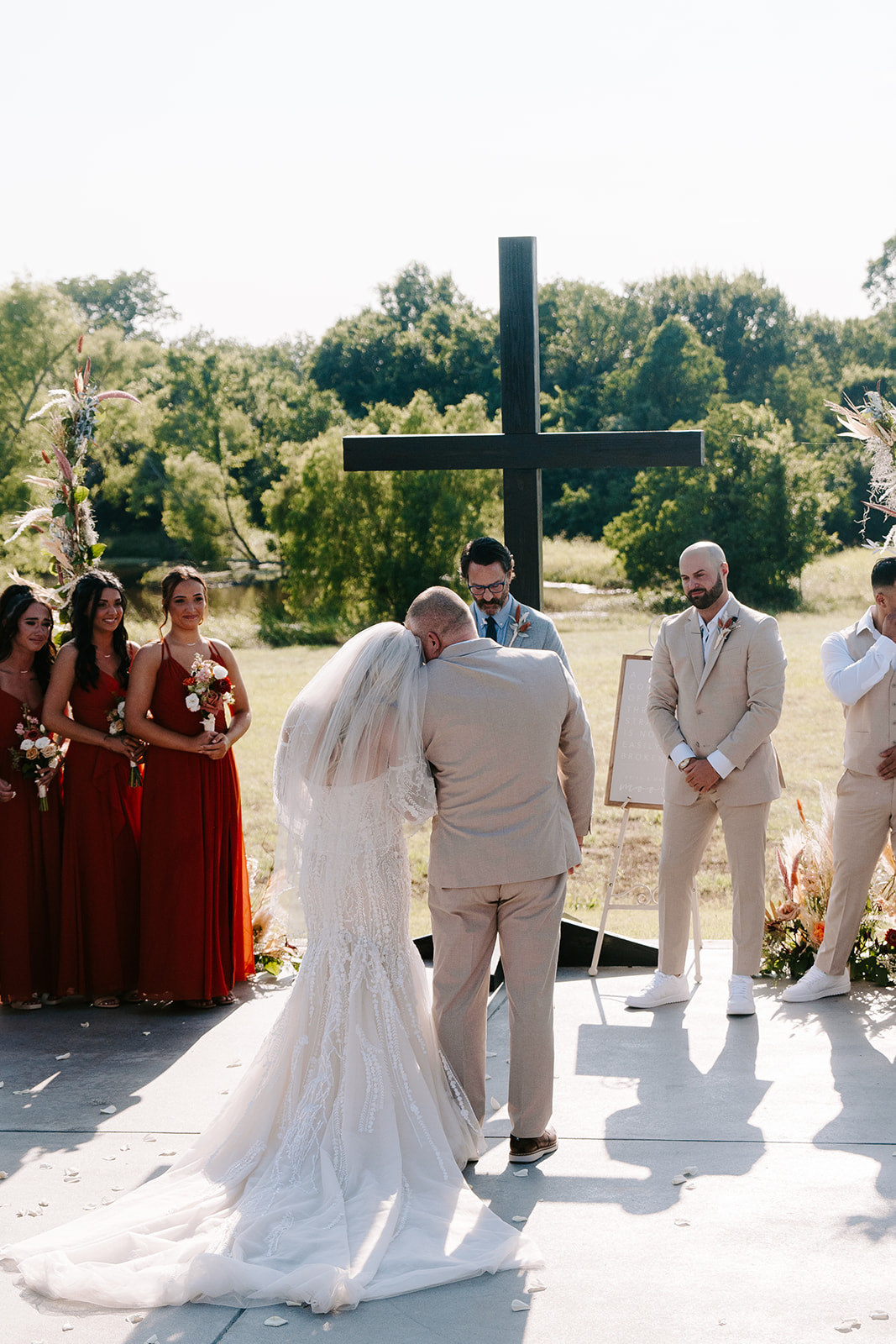 Madi and Brian's wedding at The Homestead: Ceremony, selected photograph 562