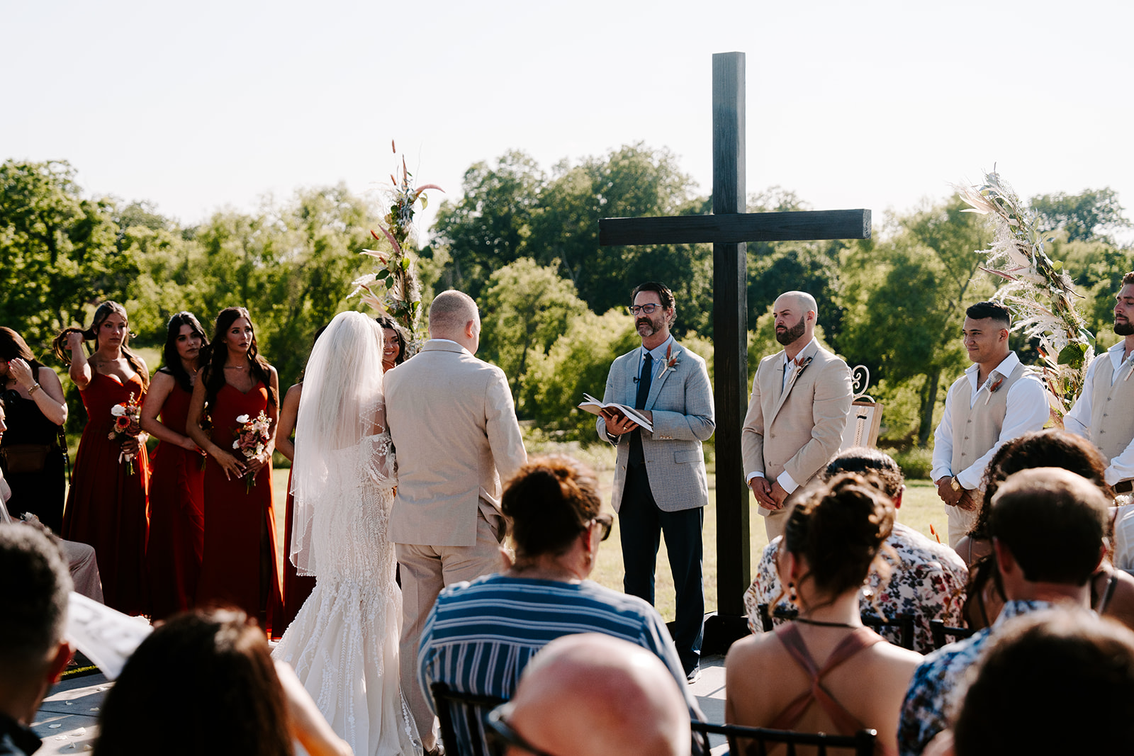 Madi and Brian's wedding at The Homestead: Ceremony, selected photograph 573