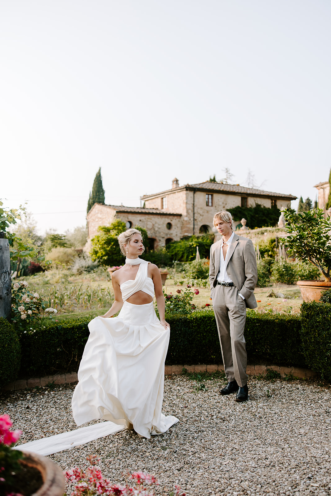 Kennedy and Brody's wedding at Villa Di Geggiano, Tuscany: Kennedy + Brody, selected photograph 146