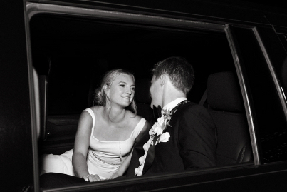 Wedding photograph accompanying Bobbie Stockard’s review