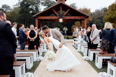 Wedding photograph accompanying Chyanne Hernandez’s review