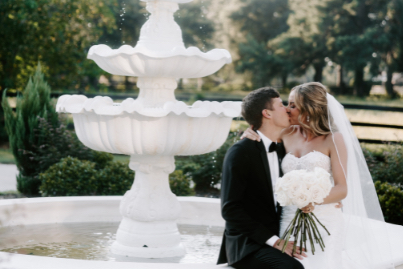 Wedding photograph accompanying Jamie Walker’s review