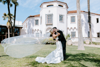 Wedding photograph accompanying Landrey Myers’s review