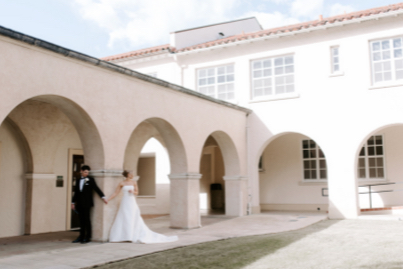 Wedding photograph accompanying Brian and Madi Moore’s review